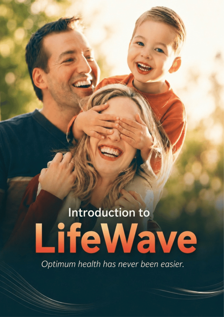 LifeWave Brochure Front Page